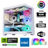 Xaser Sword X130 i7 12700KF 32GB Ram 1TB M.2 NVMe SSD 6GB RTX3050 Sıvı Soğutmalı Oyuncu Bilgisayarı
