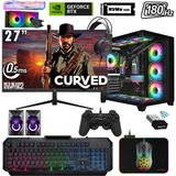 Xaser Sword X34 Ryzen 7 5700X 32GB Ram 1tb M.2 Nvme SSD 8gb RTX4060 Sıvı Soğutmalı 27" 180Hz Performans Oyuncu Tavsiye Sistem