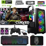 Xaser Thunder X190 I5 14400F 32GB Ddr5 Ram 2tb M.2 Nvme SSD 8gb RTX4060 23.8" 180Hz Oyuncu Hazır Sistem