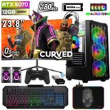 Xaser Thunder X450 Ryzen 5 7500F 32GB Ddr5 Ram 1tb M.2 Nvme SSD 12GB RTX5070 23.8" 180Hz Oyuncu Bilgisayarı