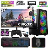 Xaser Thunder X640 Ryzen 7 7700 32GB Ddr5 Ram 2tb M.2 Nvme SSD 12GB RTX5070 27" 180Hz Oyuncu Bilgisayarı