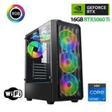 Xaser Thunder X750 I7 14700F 32GB Ddr5 Ram 1tb M.2 Nvme SSD 16GB RTX5060 Ti Oyuncu Masaüstü Bilgisayarı