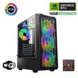 Xaser Thunder x830 Ryzen 5 7600 32GB DDR5 Ram 1TB M.2 NVMe SSD 16GB RTX5060 Ti Oyun Hazır Sistem