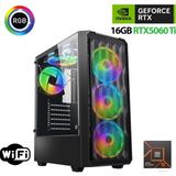 Xaser Thunder X830 Ryzen 5 7600 32GB Ddr5 Ram 1tb M.2 Nvme SSD 16GB RTX5060 Ti Oyuncu Masaüstü Bilgisayarı