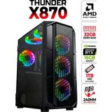 Xaser Thunder X870 Ryzen 7 7800X3D 32GB Ddr5 Ram 1tb M.2 Nvme SSD 16GB RTX5060 Ti Sıvı Soğutmalı Tavsiye Oyun Sistem