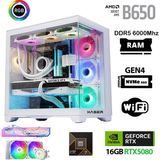 Xaser Velox X180 Ryzen 7 7700 32GB Ddr5 Ram 1tb M.2 Nvme SSD 16GB RTX5080 Oyuncu Tavsiye Sistem - Beyaz - Yok