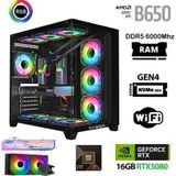 Xaser Velox X190 Ryzen 7 7700 64Gb Ddr5 Ram 2Tb M.2 Nvme Ssd 16Gb Rtx5080 Masaüstü Oyuncu Bilgisayarı