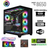 Xaser Velox X450 Ryzen 5 7600 32Gb Ddr5 Ram 1Tb M.2 Nvme Ssd 16Gb Rtx5070ti Oyuncu Tavsiye Sistem