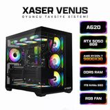 Xaser Venus X20 Ryzen 7 9800X3d 16Gb Ddr5 Ram 1Tb M.2 Nvme Ssd 8Gb Rtx5050 Sıvı Soğutmalı Oyuncu Bilgisayar