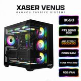 Xaser Venus X70 Ryzen 7 9800X3D 16GB DDR5 Ram 512GB M.2 NVMe SSD 8GB RTX5060 Sıvı Soğutmalı Oyuncu Bilgisayar
