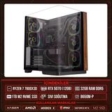 Xaser Wooden X110 Ryzen 7 7800X3d 32Gb Ddr5 Ram 1Tb M.2 Nvme Ssd 12Gb Rtx5070 Sıvı Soğutmalı Masaüstü Oyuncu Oem Bilgisayar