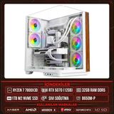 Xaser Wooden X120 Ryzen 7 7800X3d 32Gb Ddr5 Ram 1Tb M.2 Nvme Ssd 12Gb Rtx5070 Sıvı Soğutmalı Masaüstü Oyuncu Oem Bilgisayar