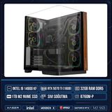 Xaser Wooden X250 I9 14900KF 32GB Ddr5 Ram 1tb M.2 Nvme SSD 16GB RTX5070 Ti Sıvı Soğutmalı Masaüstü Oyuncu Oem Bilgisayar - Siyah - Yok