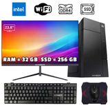 Xaser XSR1005 I5 7400 32GB Ram 256GB SSD 23.8" Monitör Ofis Hazır Sistem