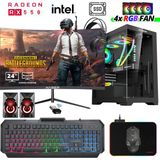 Xaser XSR1017 i5-7400 32GB RAM 256GB SSD 4GB RX 550 FreeDOS 24 inç Monitör Oyun Bilgisayarı