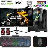 Xaser XSR1024 i5-7400 32GB RAM 512GB SSD 4GB GTX 1050 Ti FreeDOS 24 inç Monitör Oyun Bilgisayarı