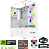 Xaser XSR1095 Ryzen 7 5700X 32GB Ram 1tb M.2 Nvme SSD 8gb RTX4060 Beyaz Oyuncu Tavsiye Sistem