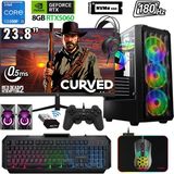 Xaser XSR1117 I5 12400F 32GB Ram 1tb M.2 Nvme SSD 8gb RTX5060 23.8" 180Hz Oyuncu Hazır Sistem
