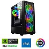 Xaser Xsr1122 I5 14400f 32gb Ddr5 Ram 2tb M.2 Nvme Ssd 8gb Rtx5060 Oyun Hazır Sistem