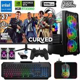 Xaser XSR1126 I5 14400F 32GB Ddr5 Ram 2tb M.2 Nvme SSD 8gb RTX5060 27" 180Hz Oyuncu Hazır Sistem