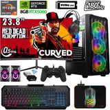 Xaser XSR1142 Ryzen 7 5700X 32GB Ram 2tb M.2 Nvme SSD 8gb RTX5060 23.8" 180Hz Oyuncu Hazır Sistem