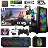 Xaser Xsr1150 Ryzen 5 8400F 32Gb Ddr5 Ram 2Tb M.2 Nvme Ssd 8Gb Rtx5060 27" 180Hz Oyuncu Bilgisayarı