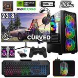 Xaser Xsr1153 Ryzen 5 7500F 32Gb Ddr5 Ram 1Tb M.2 Nvme Ssd 8Gb Rtx5060 23.8" 180Hz Oyuncu Bilgisayarı