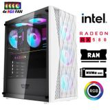 Xaser Xsr1208 İ5 12400F 16Gb Ram 512Gb M.2 Nvme Ssd 8Gb Rx580 256Bit Masaüstü Oyuncu Bilgisayarı