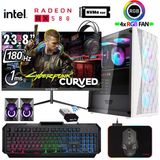 Xaser Xsr1209 İ5 12400F 16Gb Ram 512Gb M.2 Nvme Ssd 8Gb Rx580 256Bit 23.8 180Hz Curved Oyuncu Tavsiye Sistem