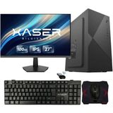 Xaser XSR1288 Intel Core i7 6700 16GB RAM 256GB SSD 27" Monitörlü FreeDOS Masaüstü Ofis Bilgisayarı - Siyah - 27 inç