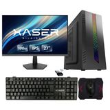 Xaser Xsr1312 Ryzen 5 5500 16Gb Ram 256Gb Ssd 2Gb Gt610 Ekran Kartı 27" Monitör Masaüstü Ofis Tavsiye Sistem