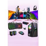 Xaser XSR262 Intel Core i7 4770 16GB RAM DDR3 256GB SSD RX550 FreeDOS 24 inç Çift Monitör Oyun Bilgisayarı