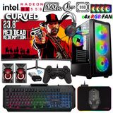 Xaser Xsr314 İ5 4590 16Gb Ram 512Gb Ssd 8Gb Rx580 Ekran Kartı 24" 100Hz Curved Oyun Bilgisayarı