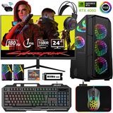 Xaser XSR486 Ryzen 7 5700X 16GB RAM 512GB SSD 8GB RTX 4060 FreeDOS 24 inç Monitör Oyun Bilgisayarı
