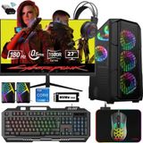 Xaser XSR512 i5-12400F 32GB RAM 512GB SSD 8GB RTX 4060 FreeDOS 24 inç Monitör Oyun Bilgisayarı