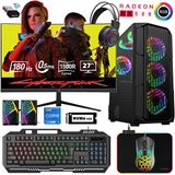 Xaser XSR527 i5-12400F 16GB RAM 1TB SSD 8GB RX 580 FreeDOS 27 inç Monitör Oyun Bilgisayarı