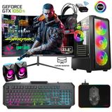 Xaser XSR533 i5-3470 16GB RAM 256GB SSD 4GB GTX 1050 Ti FreeDOS 24 inç Monitör Oyun Bilgisayarı