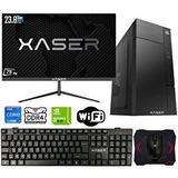 Xaser Xsr564 i5 12400F 16GB Ram 512GB M.2 NVMe SSD 2GB GT610 Ekran Kartı 23.8 Monitör Masaüstü Ofis Bilgisayarı