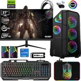 Xaser XSR671 i5-11400F 32GB RAM 512GB SSD 12GB RTX 3060 FreeDOS 27 inç Monitör Oyun Bilgisayarı
