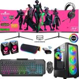 Xaser XSR746 i5-4570 16GB RAM 256GB SSD 4GB RX 550 FreeDOS 24 inç Dual Monitör Oyun Bilgisayarı