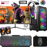 Xaser XSR750 i5-4570 16GB RAM 256GB SSD 8GB RX 580 FreeDOS 24 inç Monitör Oyun Bilgisayarı