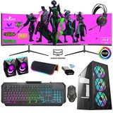 Xaser XSR759 i7-2600 16GB RAM 512GB SSD 4GB GT 740 FreeDOS 24 inç Dual Monitör Oyun Bilgisayarı