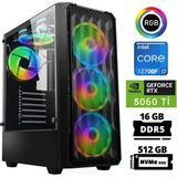Xaser Xsr882 İ7 12700F 16Gb Ram 512Gb M.2 Nvme Ssd 8Gb Rtx5060ti Oyuncu Masaüstü Bilgisayarı