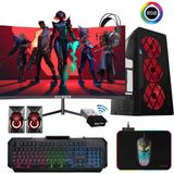 Xaser XSR939 I5 3470 16GB Ram 1tb SSD 4gb GT740 24" Curved Oyuncu Tavsiye Sistem - Siyah - Var