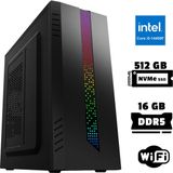 Xaser XSR942 I5 14400F 16GB Ddr5 Ram 512GB M.2 Nvme SSD 2gb GT610 Ofis Hazır Sistem