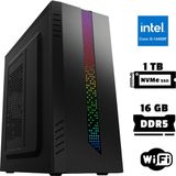 Xaser XSR943 I5 14400F 16GB Ddr5 Ram 1tb M.2 Nvme SSD 2gb GT610 Ofis Hazır Sistem