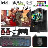 Xaser XSR980 i5-3470 16GB RAM 512GB SSD 4GB GTX 1050 Ti FreeDOS 23.8 inç Monitör Oyun Bilgisayarı