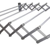 XBEREN 70 CM - 6 Çubuk Akordiyon Paslanmaz Katlanır Çamaşırlık - EV İÇİ - BALKON - OTEL - PRATİK ASKILIK