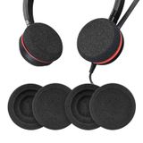XBERSTAR Jabra Evolve için yedek Sünger Kulak Kapağı Earpads 65 Kulaklık kulak yastıkları Yastık Kapak Yastık Jabra Evolve 20 20se 30 30II 40 65 65+(2 Çift Sünger Kulak Kapakları)
