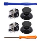 XBOX 360 Analog Motor Topuz T8 Tornavida Ayırıcı Tamir Seti 2+2 Siyah XBOX 360 Yedek Parça